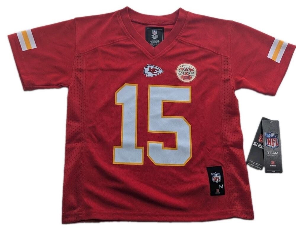 Patrick Mahomes Kids Large (5-6) Kansas City Chiefs #15 NFL Jersey NWT